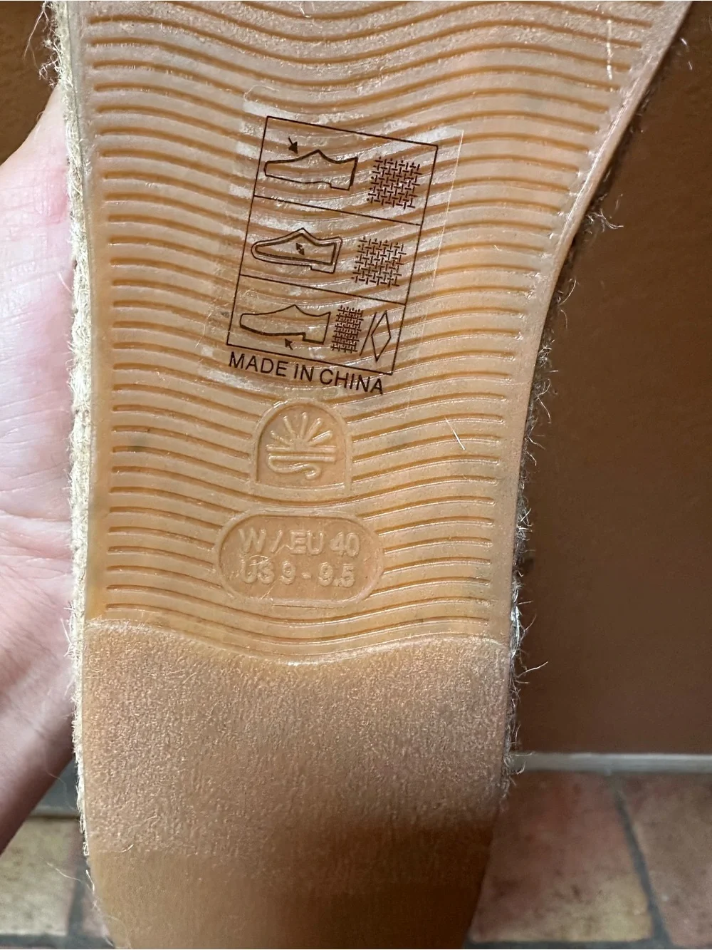 2 for 1 espadrille NWOT 9-9.5 - Picture 6 of 9
